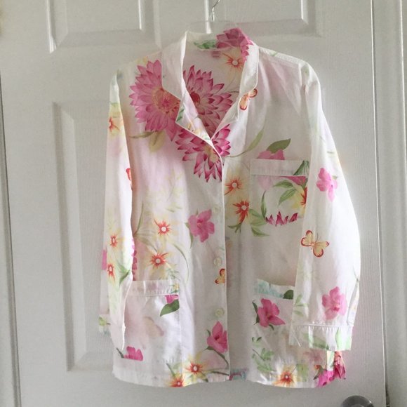 Victoria's Secret Other - Vintage Cotton Victorias Secret Pajama Top
